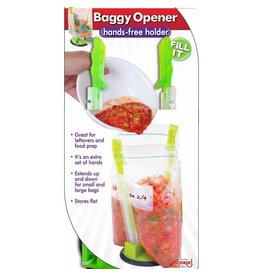 Jokari Adjustable Baggy Holder/Opener nr