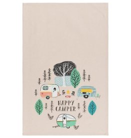 Now Designs Dish towel Happy Camper