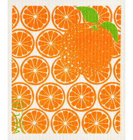 Wet-It Swedish Dish Cloth Orange Slices DISC