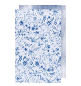 Now Designs Dish towels, Juliette Blue, Set of 2