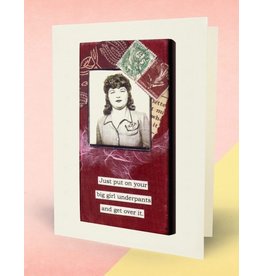 Greeting Card-Big Girl-Random Thoughts