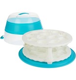 Progressive PROGR Collapsible Cupcake and Cake Carrier-for 10"cake, 24 cupcakes ciw