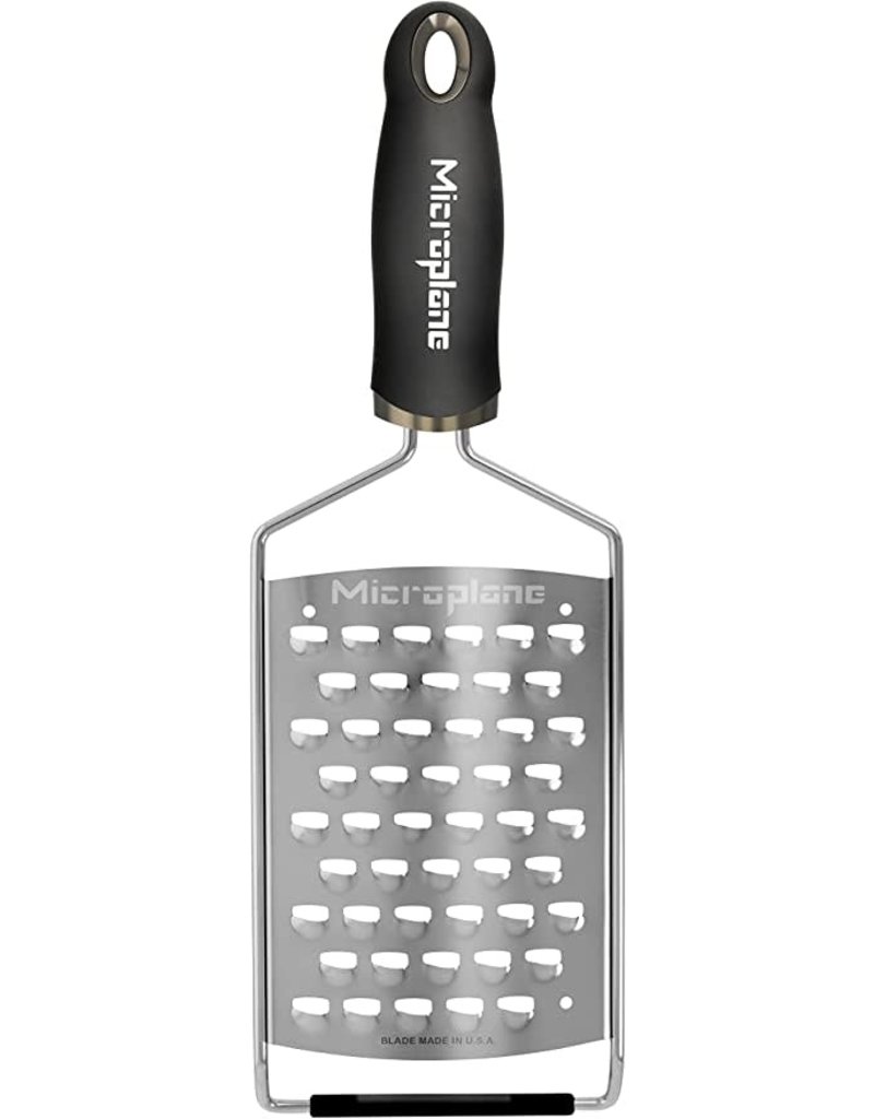 Microplane Gourmet Series Ultra Coarse Extra Wide Stainless Steel Hand Grater