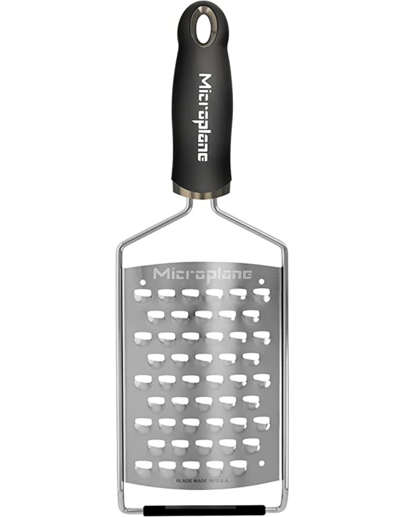 Microplane Ultra Coarse Extra Wide Stainless Steel Hand Grater, Gourmet Series