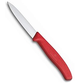 Victorinox Swiss Classic 3.25'' Point Paring Knife Straight, red ciw