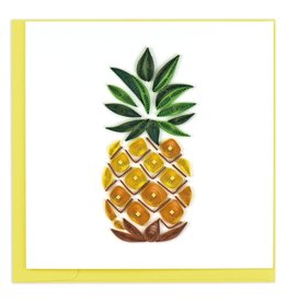 Quilling Card Greeting Card, Quill - Everyday, Pineapple, 6x6