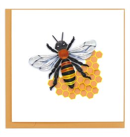 Greeting Card, Quill - Everyday, Honey Bee, 6x6