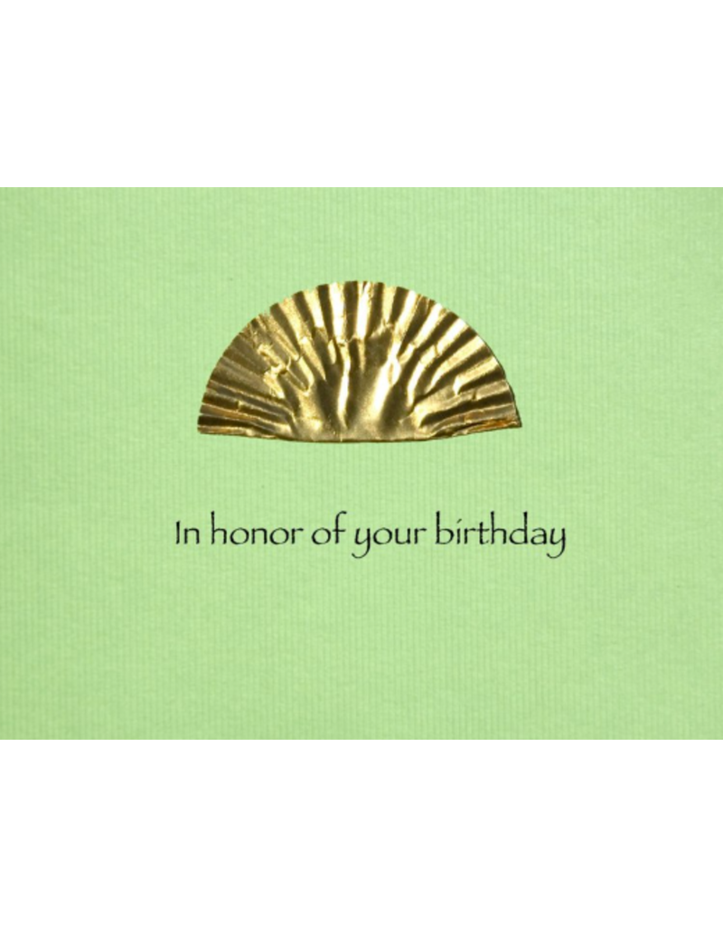 Greeting Card, Birthday, Truffle disc
