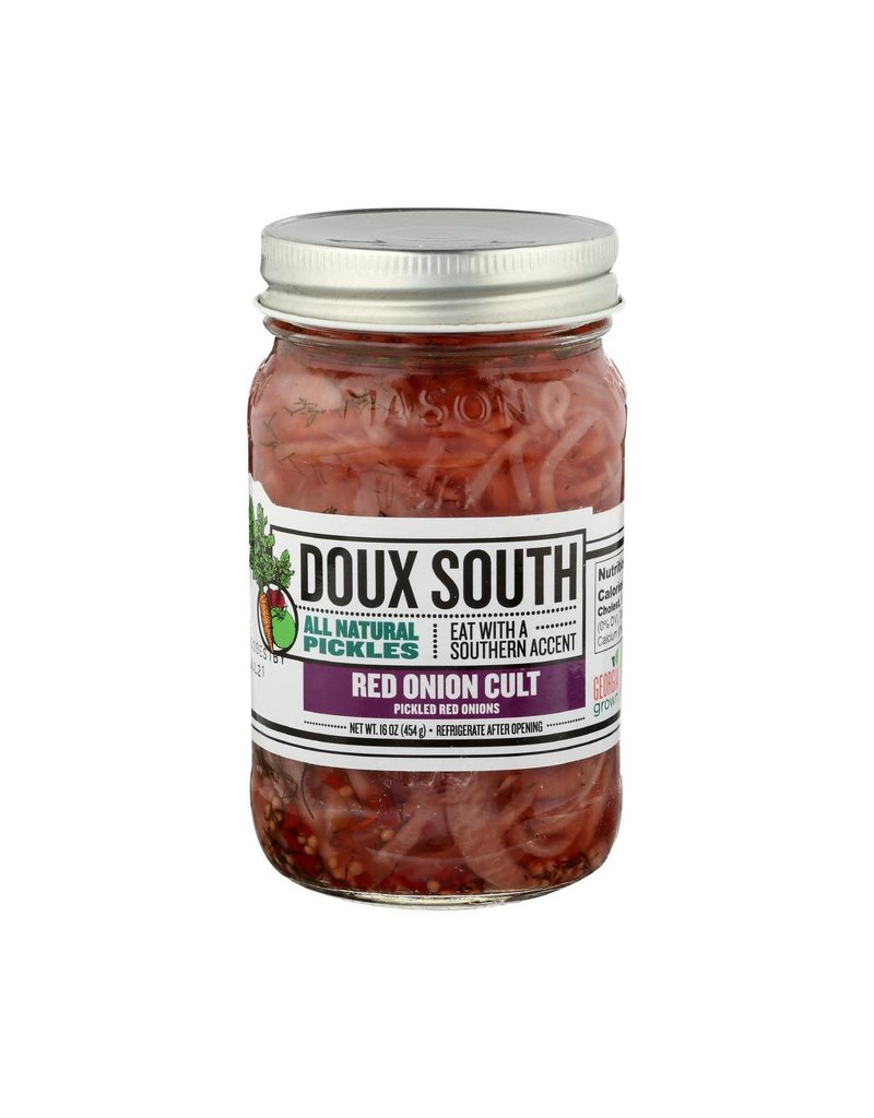 Doux South Doux South Pickles, Red Onion Cult, 16oz