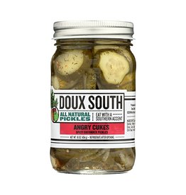 Doux South Doux South Pickles, Angry Cukes, 16oz