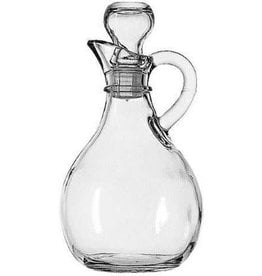 Foxrun Anchor Hocking "Presence" Glass Oil / Vinegar CRUET, 10oz