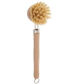 Foxrun Natural Dish Brush, Tampico Fiber Bristles, Brown