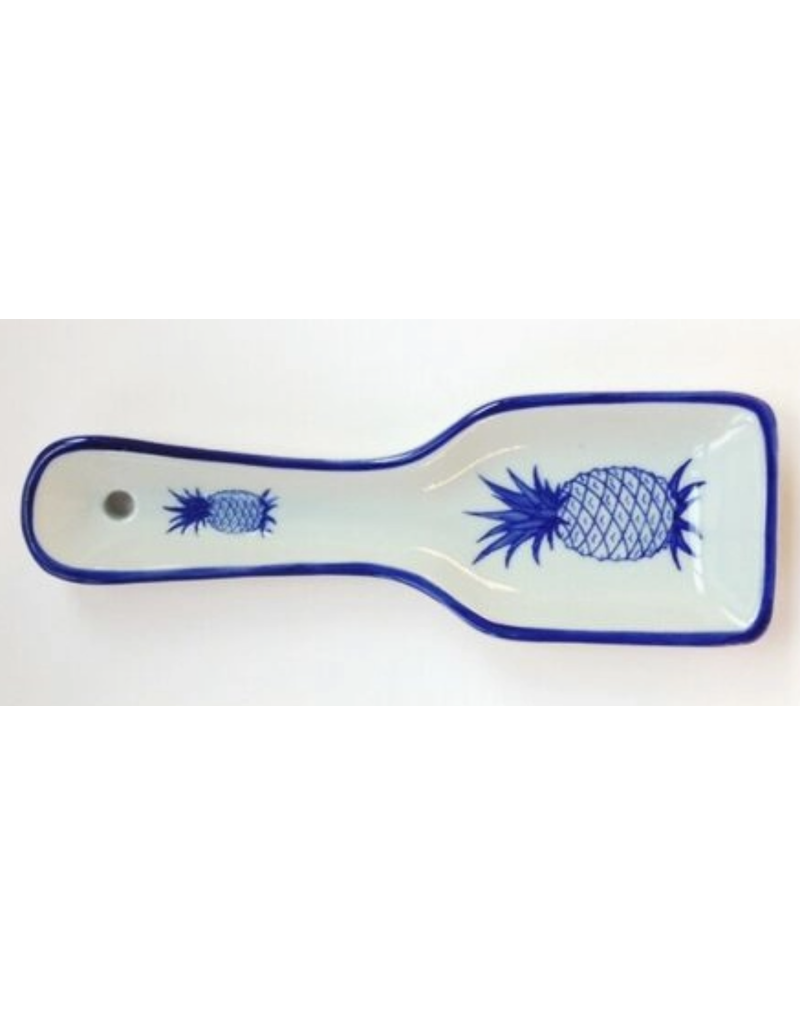 Pineapple Spoon Rest, blue