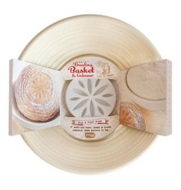 Talisman Talisman Bread Proofing Basket and Embosser, round, 9"