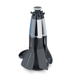 Joseph Joseph Elevate BLUE/GRAY Utensils Carousel, cirr disc