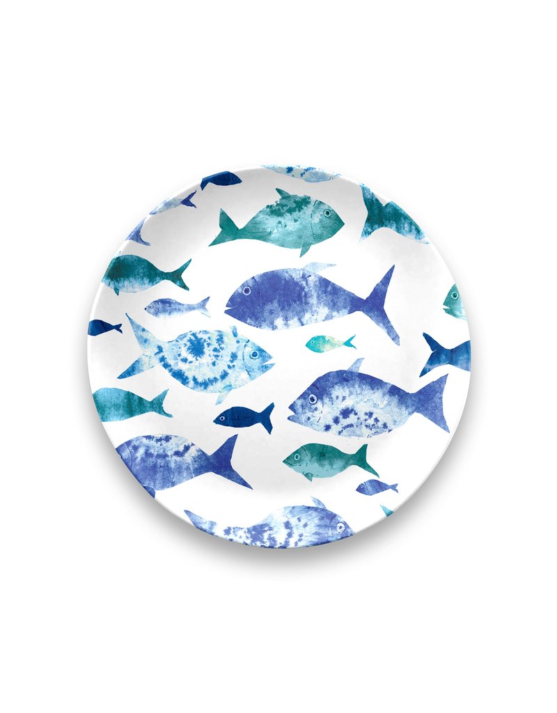 Tarhong Fish Plate, Melamine, 8.5"