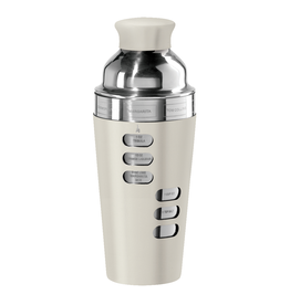Oggi Stainless 8 Recipe Cocktail Shaker, gray, 23oz