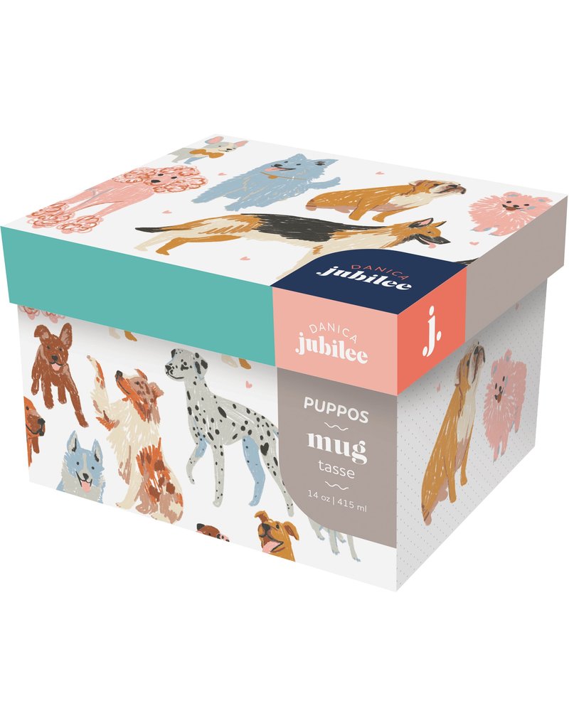 Now Designs Mug in Box, Puppos Dogs