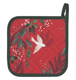 Now Designs Holiday Potholder, Winterbough