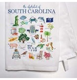 South Carolina Alphabet Dish Towel