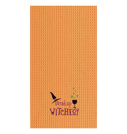 C and F Home Halloween Towel, Drink Up Witches