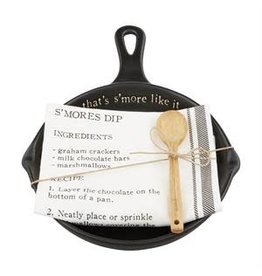 Mudpie S'Mores Skillet Set, 8", 3Pc