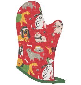 Now Designs Holiday  Mitt Glove, Yule Dogs