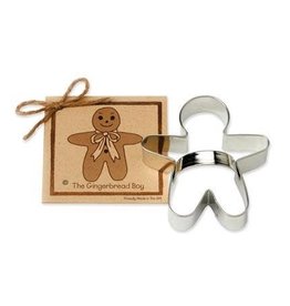 Ann Clark Cookie Cutter Holiday Gingerbread Boy with Recipe Card, TRAD