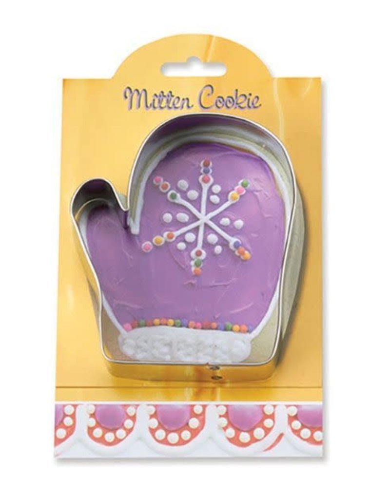 Ann Clark Holiday Cookie Cutter Mitten with Recipe Card, MMC