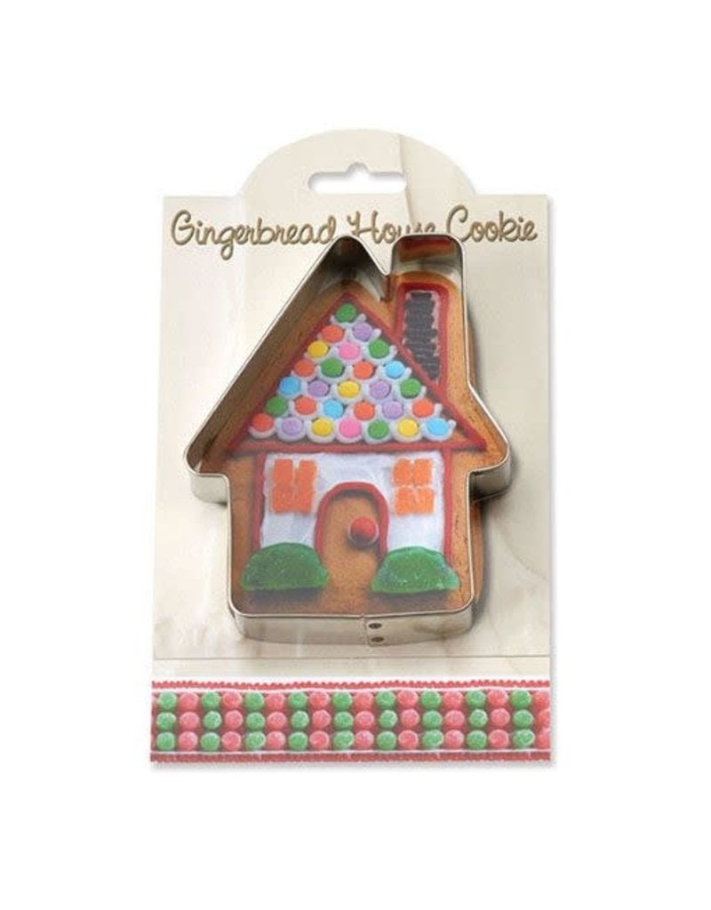 Ann Clark Holiday Cookie Cutter Gingerbread House with Recipe Card, MMC