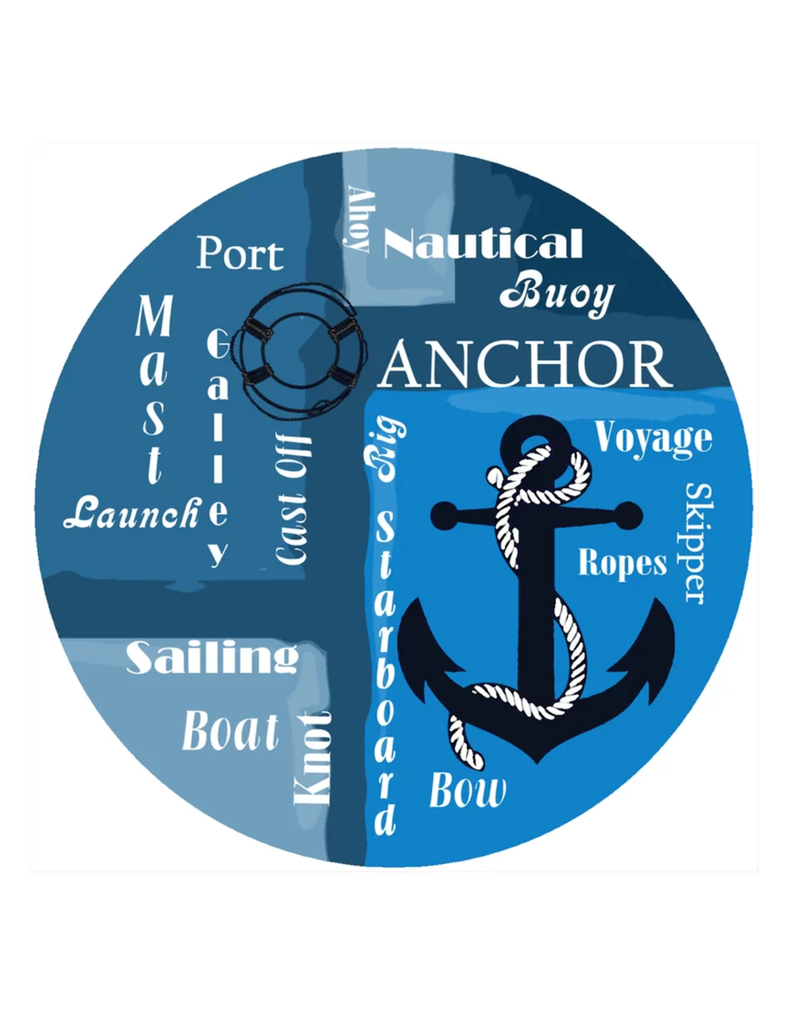 Andreas Silicone Jar Opener, Nautical Anchor