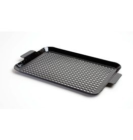 Charcoal Companion/Union Porcelain Coated Grilling Grid, LG, 17x10 cir