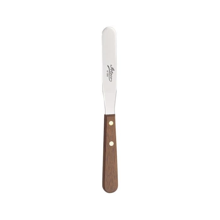 Harold Imports Ateco Mini Offset Spatula Icing, Wooden Handle, 4.25 cirr -  Cook on Bay