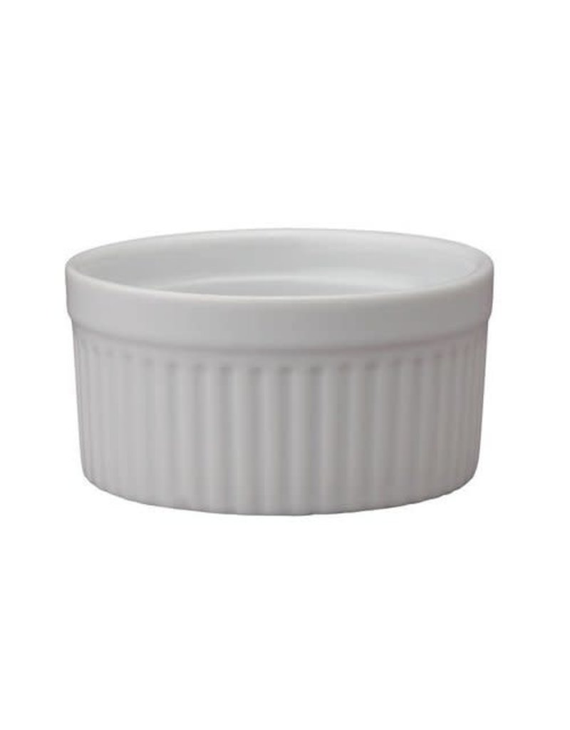 Harold Imports HIC White Porcelain Ramekin, 6oz/6 cir