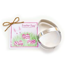 Ann Clark Cookie Cutter Easter Egg with Recipe Card, TRAD