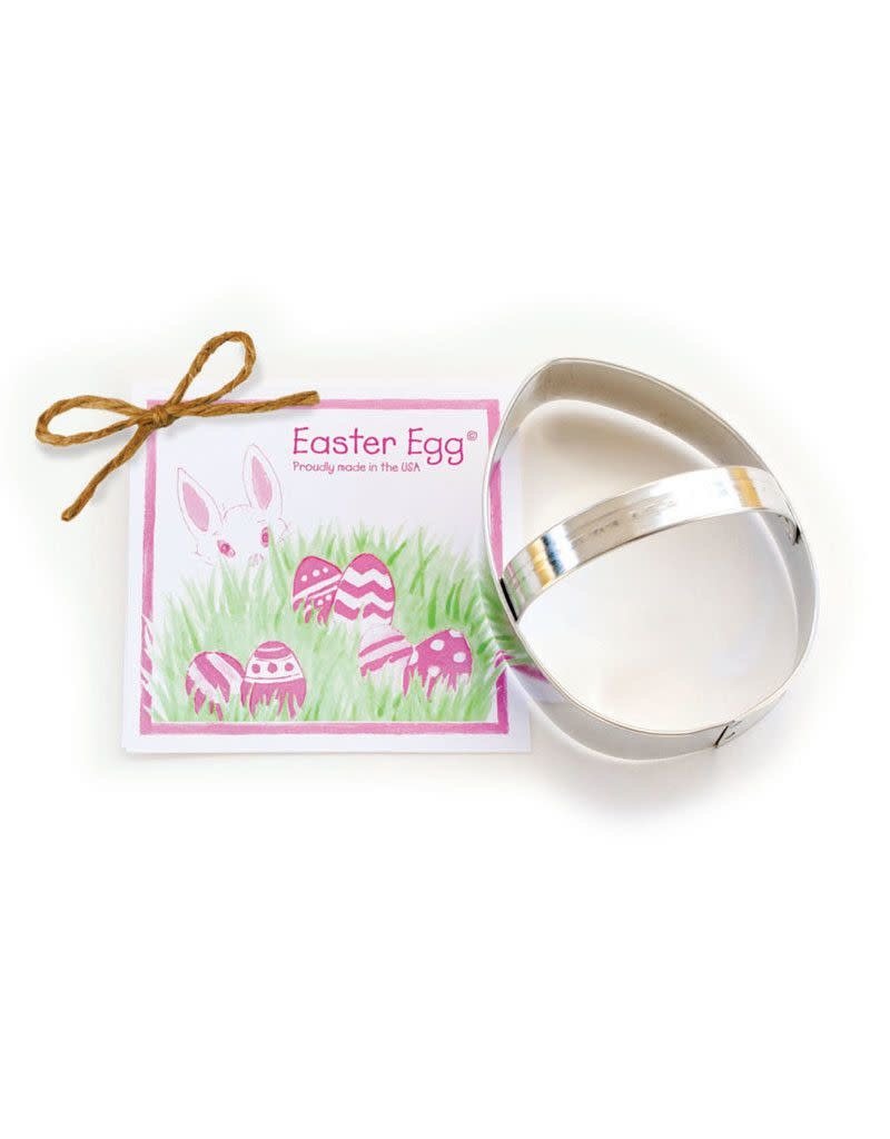 Ann Clark Easter Cookie Cutter Easter Egg with Recipe Card, TRAD