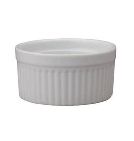 Harold Imports HIC White Porcelain Ramekin, 8oz/6 cir