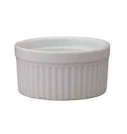 Harold Imports HIC White Porcelain Ramekin, 8oz/6 cir*