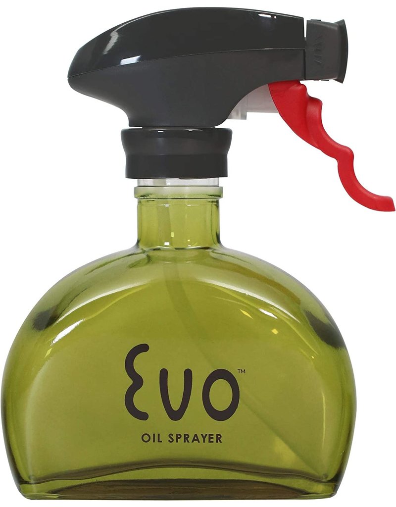 Harold Imports Evo Oil Glass Trigger Sprayer Bottle, GREEN 6oz