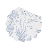C and F Home Placemat, Makara , Round Reversible*