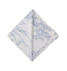 C and F Home Napkin, Makara Reef, Reversible