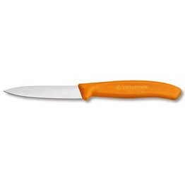 Victorinox Swiss Classic 3.25'' Point Paring Knife Straight, orange ciw disc