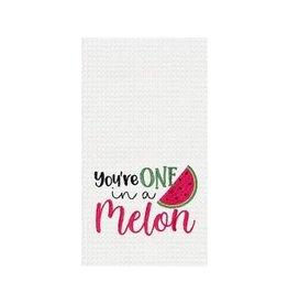C and F Home Dish Towel, One in a Melon