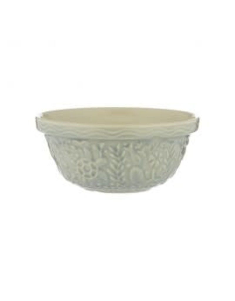 Mason Cash Ceramic S24 Mixing Bowl 9.75", *Coastal TURTLE* light blue-micr and dish safe*