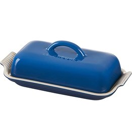 Le Creuset Stoneware Heritage Single Stick Butter Dish Marseille Blue*