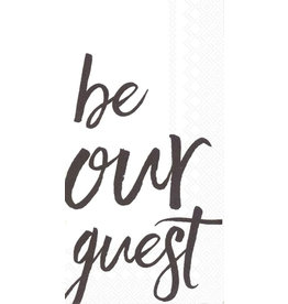 Boston International Guest Towels Be Our Guest, Set of 16