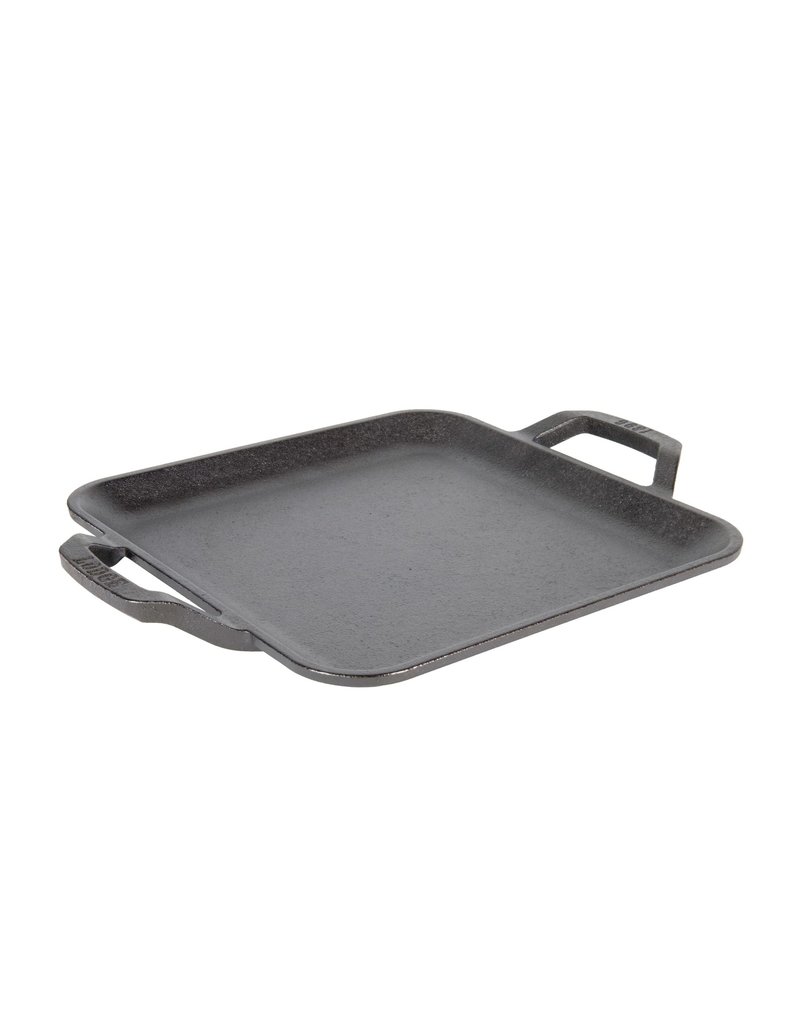 Lodge Cast Iron Chef Collection Square GRIDDLE, 11", Preseasoned ciw