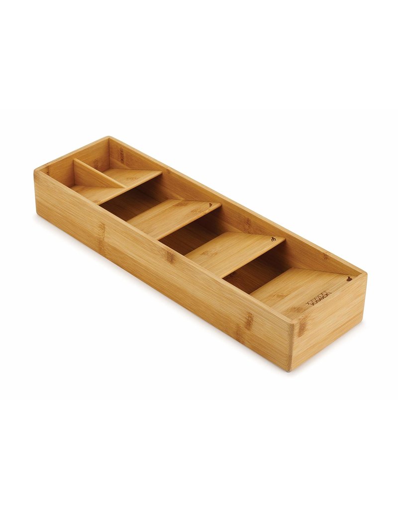 Joseph Joseph DrawerStore Kitchen Drawer Organizer Tray for Silverware, Bamboo