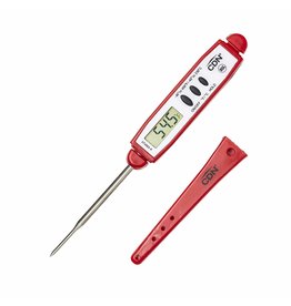 CDN Pocket Digital Thermometer, Red