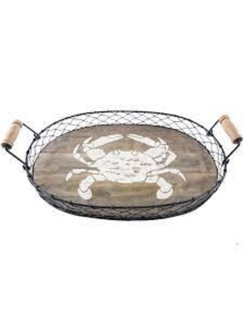 Beachcombers Crab Tray, Medium, 17"